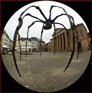 Spider Maman in Herzen Kopenhagens. Bild: UVS