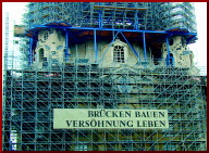 Frauenkirche Dresden 7.7.2002. Bild Ulrich van Stipriaan